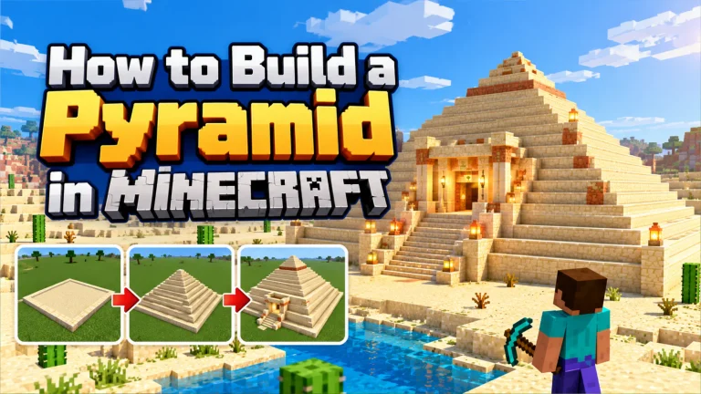 How to Build a Pyramid in Minecraft